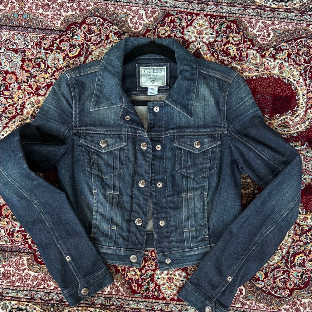 Guess Women's Indigo Denim Jacket